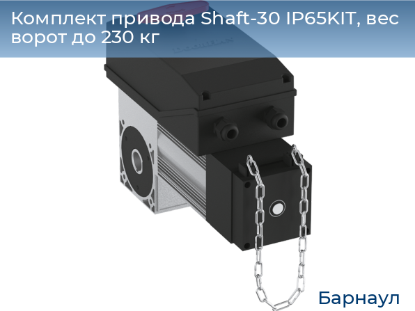 Комплект привода Shaft-30 IP65KIT, вес ворот до 230 кг, barnaul.doorhan.ru