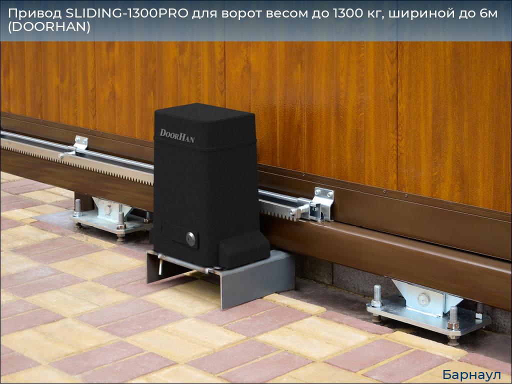 Привод SLIDING-1300PRO для ворот весом до 1300 кг, шириной до 6м (DOORHAN), barnaul.doorhan.ru