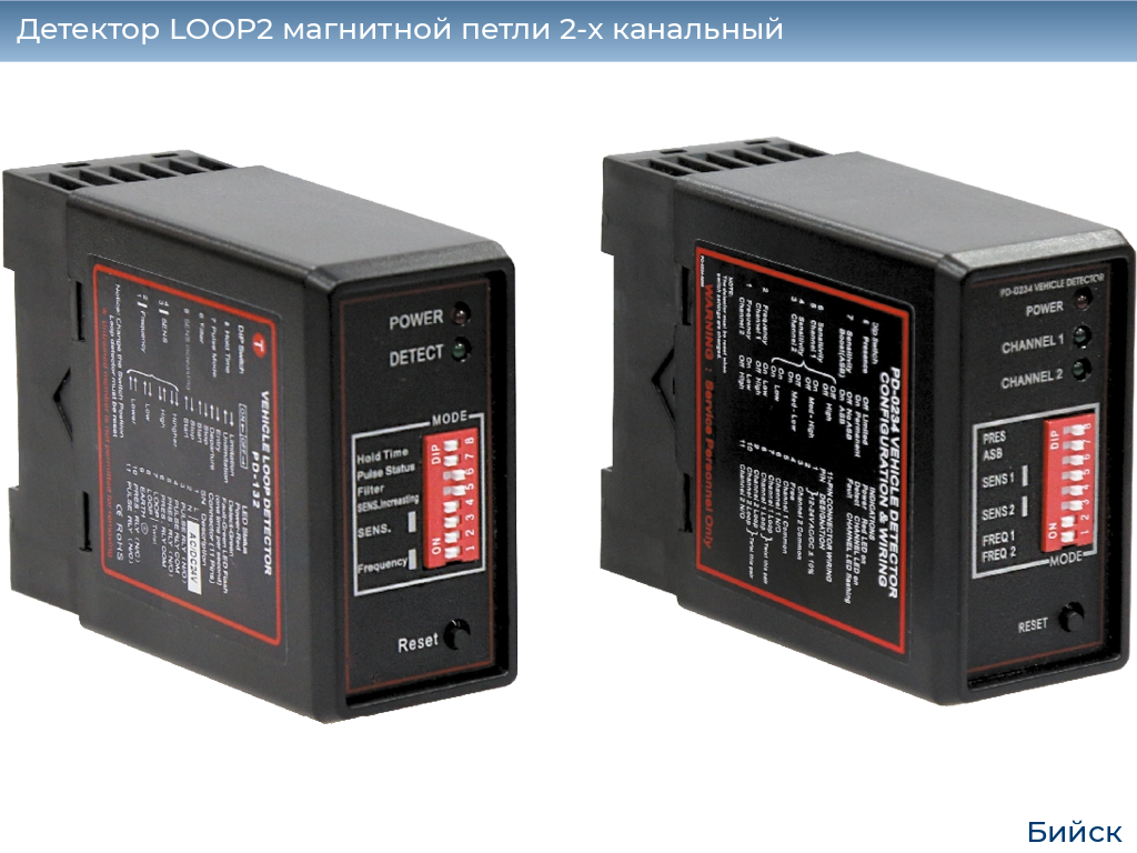 Детектор LOOP2 магнитной петли 2-x канальный, biysk.doorhan.ru