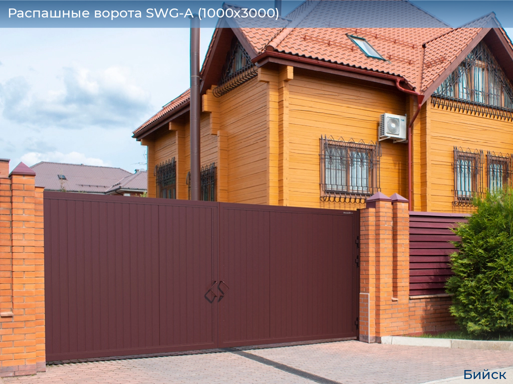 Распашные ворота SWG-A (1000х3000), biysk.doorhan.ru