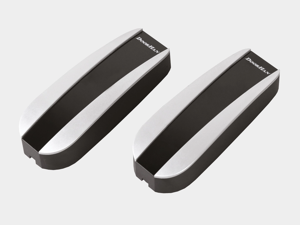 Фотоэлементы безопасности серии photocell-n (фотоэлемент-н), состоящие из инфракрасного передатчика и приемника.