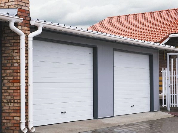 Cекционные ворота 2600х2600 мм белые DoorHan RSD02, biysk.doorhan.ru